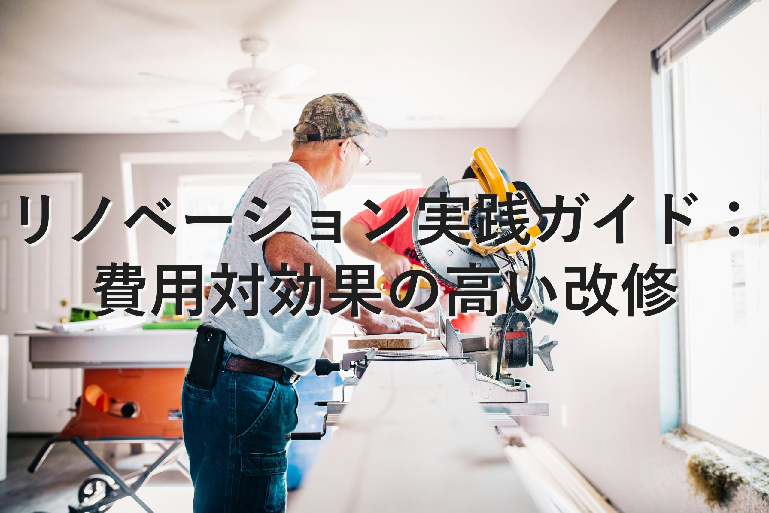 不動産知識⑨　リノベーション実践ガイド：費用対効果の高い改修
