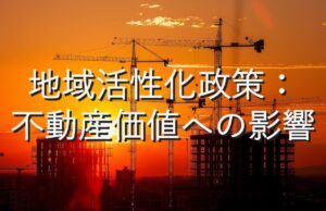 地域特性⑮　地域活性化政策：不動産価値への影響